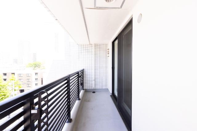 モンドミオ札幌近代美術館 バルコニー