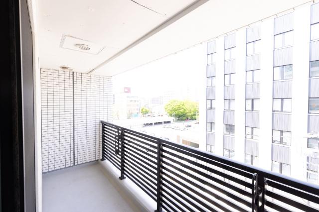 モンドミオ札幌近代美術館 バルコニー