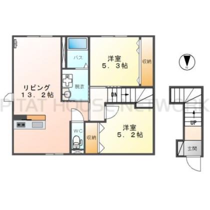  間取り図写真