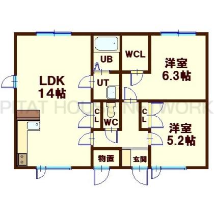  間取り図写真
