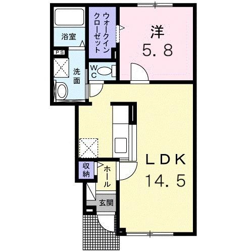 エクレールⅥ（102） 間取り図画像