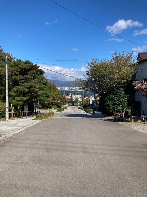 函館市元町貸家 眺望