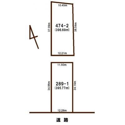 志海苔町売土地 区画図