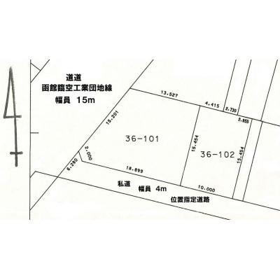 日吉町3丁目9番　売土地 区画図