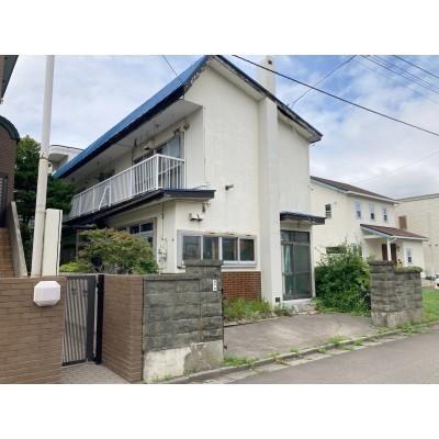 函館市湯川町一丁目　古家付売土地 土地画像