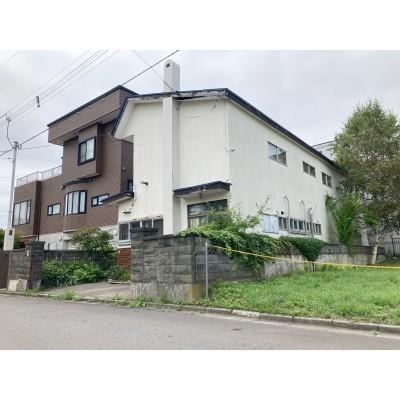 函館市湯川町一丁目　古家付売土地 土地画像