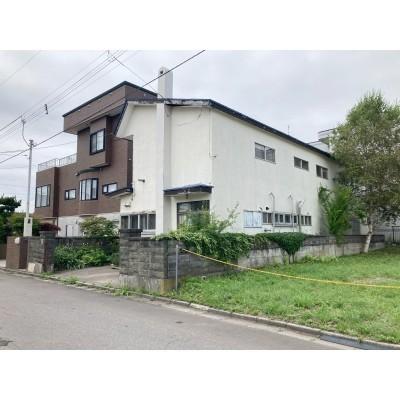函館市湯川町一丁目　古家付売土地 土地画像