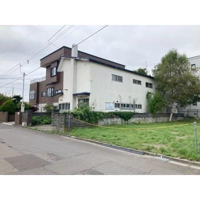 函館市湯川町一丁目　古家付売土地 土地画像