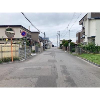 函館市湯川町一丁目　古家付売土地 土地画像