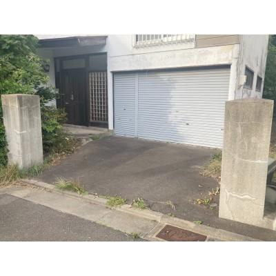 函館市東山1丁目　古家付売土地 土地画像