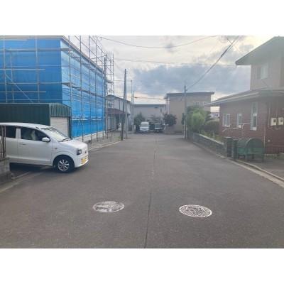 函館市東山1丁目　古家付売土地 土地画像