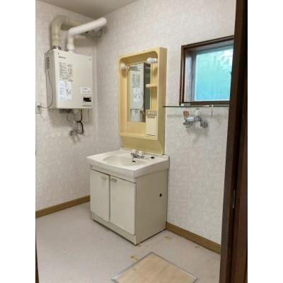 函館市桔梗5丁目　中古住宅 洗面