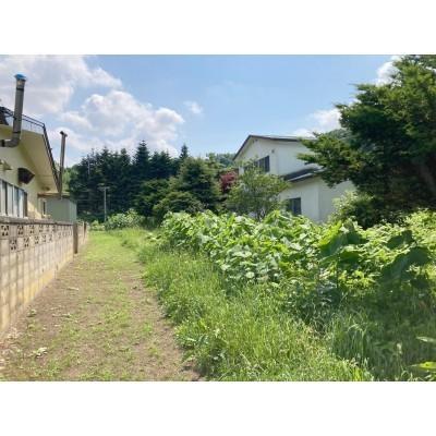 森町字石倉町　中古住宅 前面道路含む現地写真