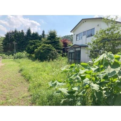 森町字石倉町　中古住宅 前面道路含む現地写真