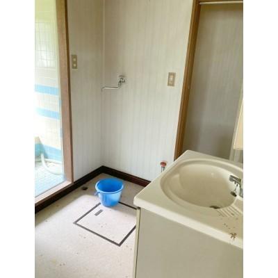 森町字石倉町　中古住宅 洗面