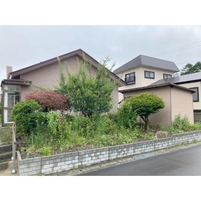 函館市赤川1丁目　古家付売土地 土地画像