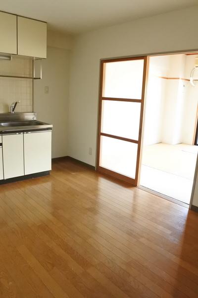 甲賀市水口町貴生川マンション リビング