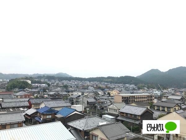 湖南市石部中央マンション 眺望