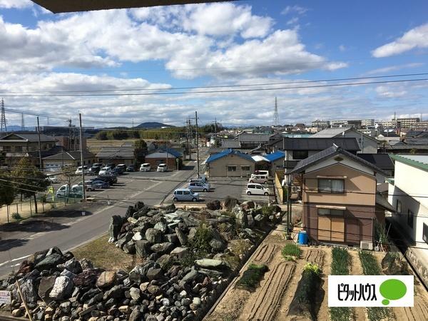 甲賀市水口町名坂マンション 眺望