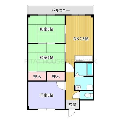  間取り図写真