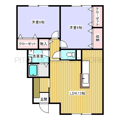  間取り図写真