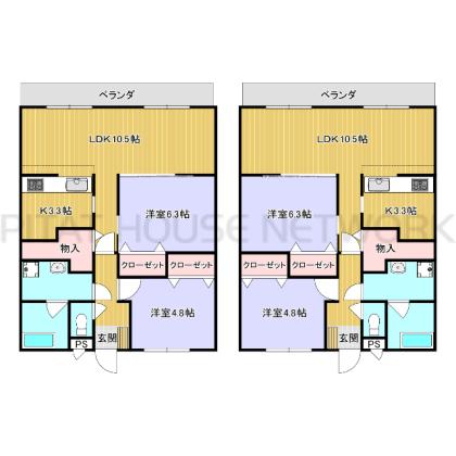  間取り図写真