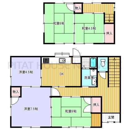  間取り図写真
