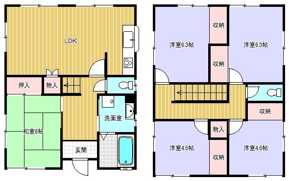 間取り図写真