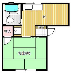 メゾン清香（203） 間取り図画像