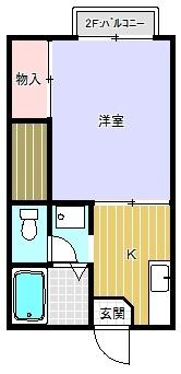 レジデンス秋桜（A102） 間取り図画像