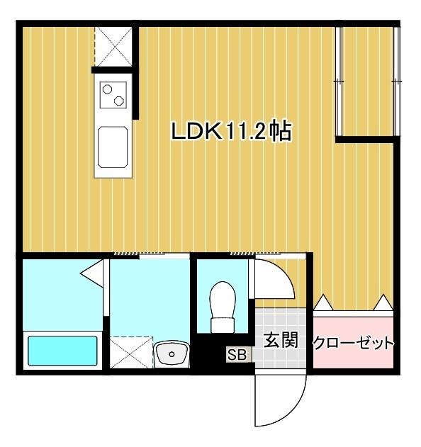 プルミエール元町（A） 間取り図画像