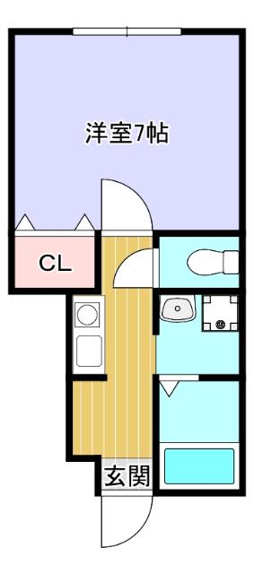 エクセルピア岩根中央（107） 間取り図画像