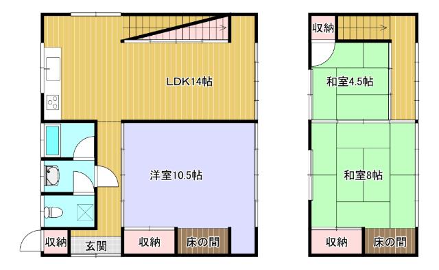  間取り図写真
