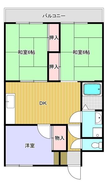 ホワイトウェル（106） 間取り図画像