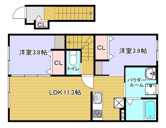  間取り図写真