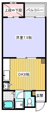 リバティ（101） 間取り図画像