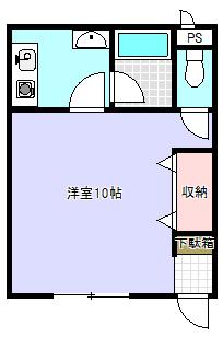 カーペンターハウスⅤ（101） 間取り図画像