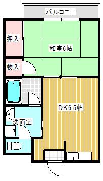 シンエイハイツ（205） 間取り図画像