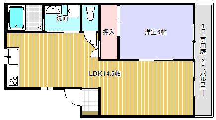 MORGANS（103） 間取り図画像