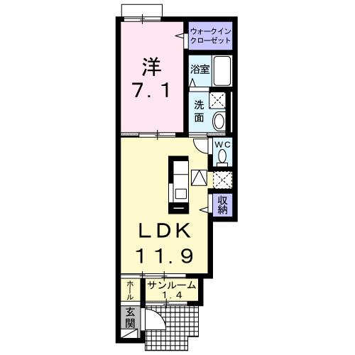 雅楽（105） 間取り図画像