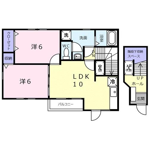 イル・マーレ（201） 間取り図画像
