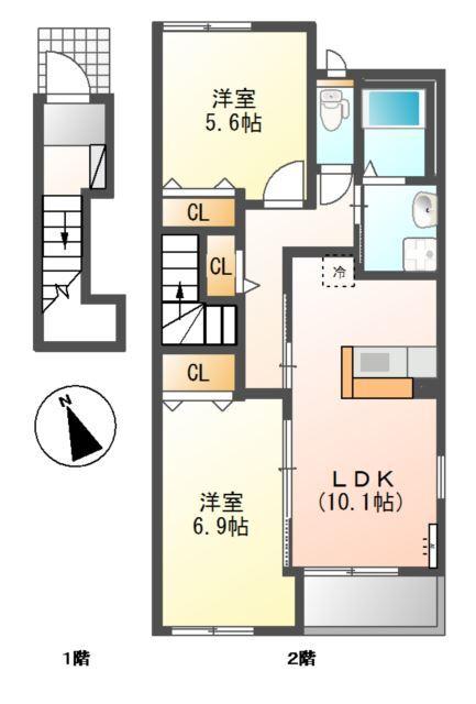  間取り図写真