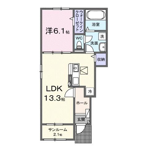 サードニクス−Ｋ（101） 間取り図画像