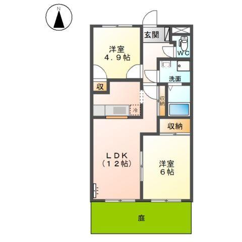 グリーンヒルズ幸陽 間取り図画像
