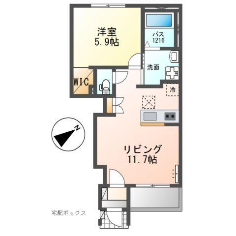 フェリシアⅢ 間取り図画像