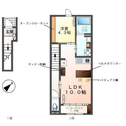  間取り図写真