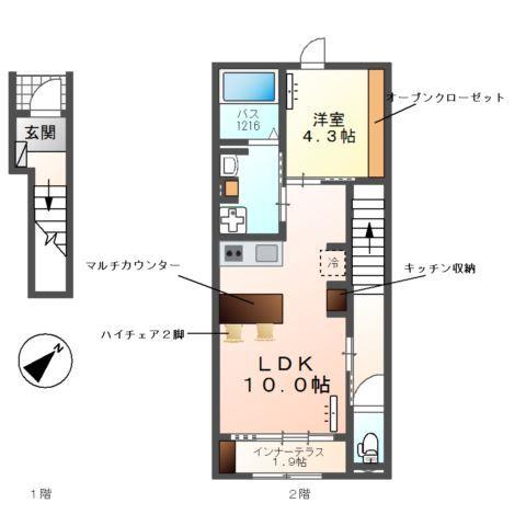  間取り図写真