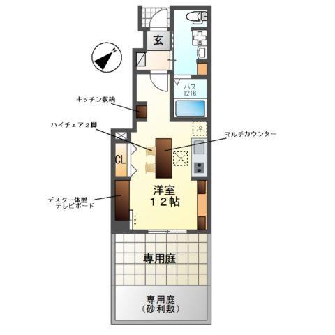  間取り図写真