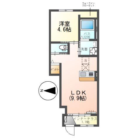 （仮称）甲南町葛木新築アパート 間取り図画像