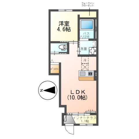 （仮称）甲南町葛木新築アパート 間取り図画像